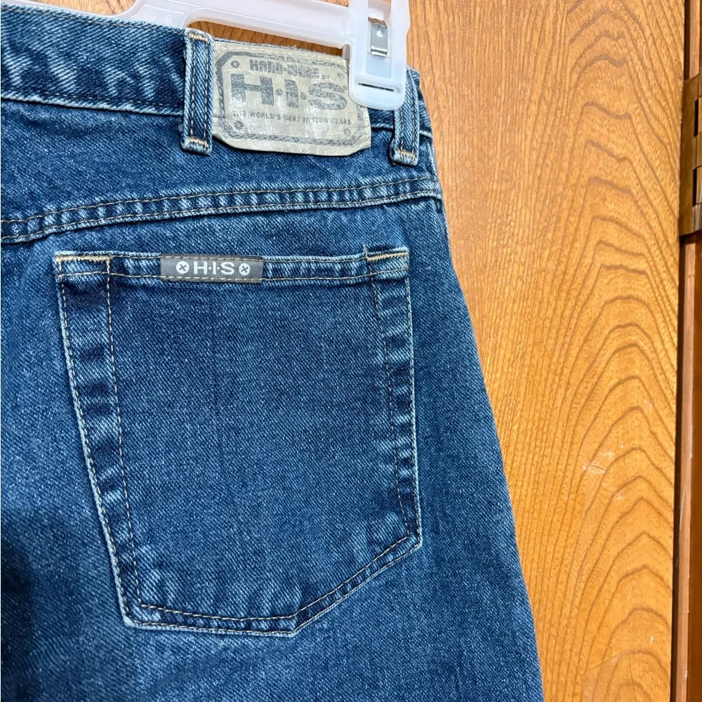Vintage Classic Blue Denim Jeans 34X30